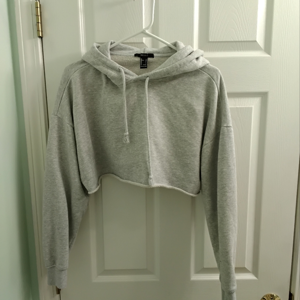 Forever 21 Crop Hoodie